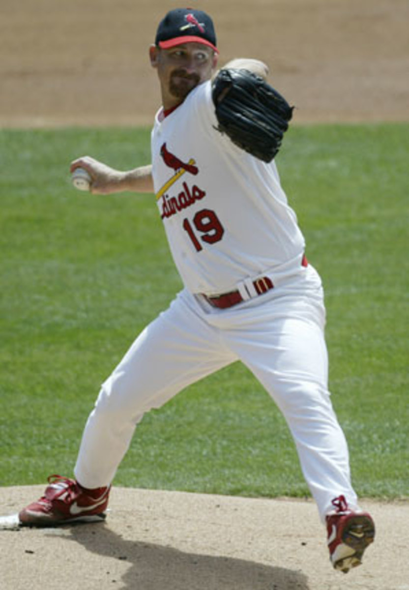 Woody Williams' career took off when he went to St. Louis but he will fall far short of the Hall of Fame. (David E. Klutho/SI)