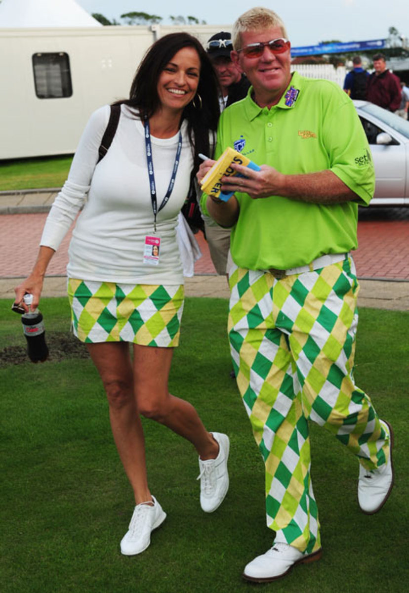 Anna Cladakis and John Daly 