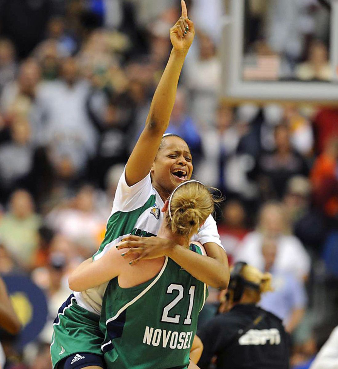 Notre Dame 72, Connecticut 63