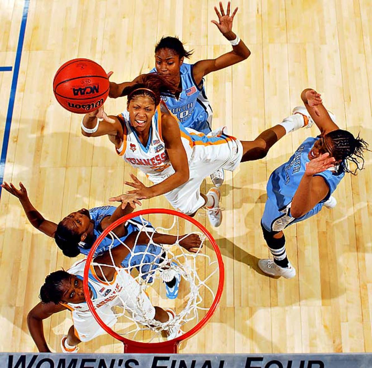 Tennessee forward Candace Parker, NCAA Tournament