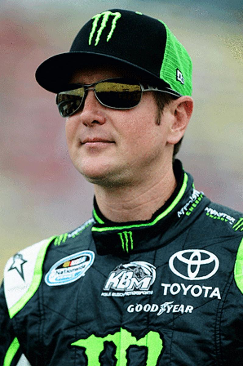 Despite a late-race mistake, Kurt Busch nabbed a third-place finish at Sonoma on Sunday.