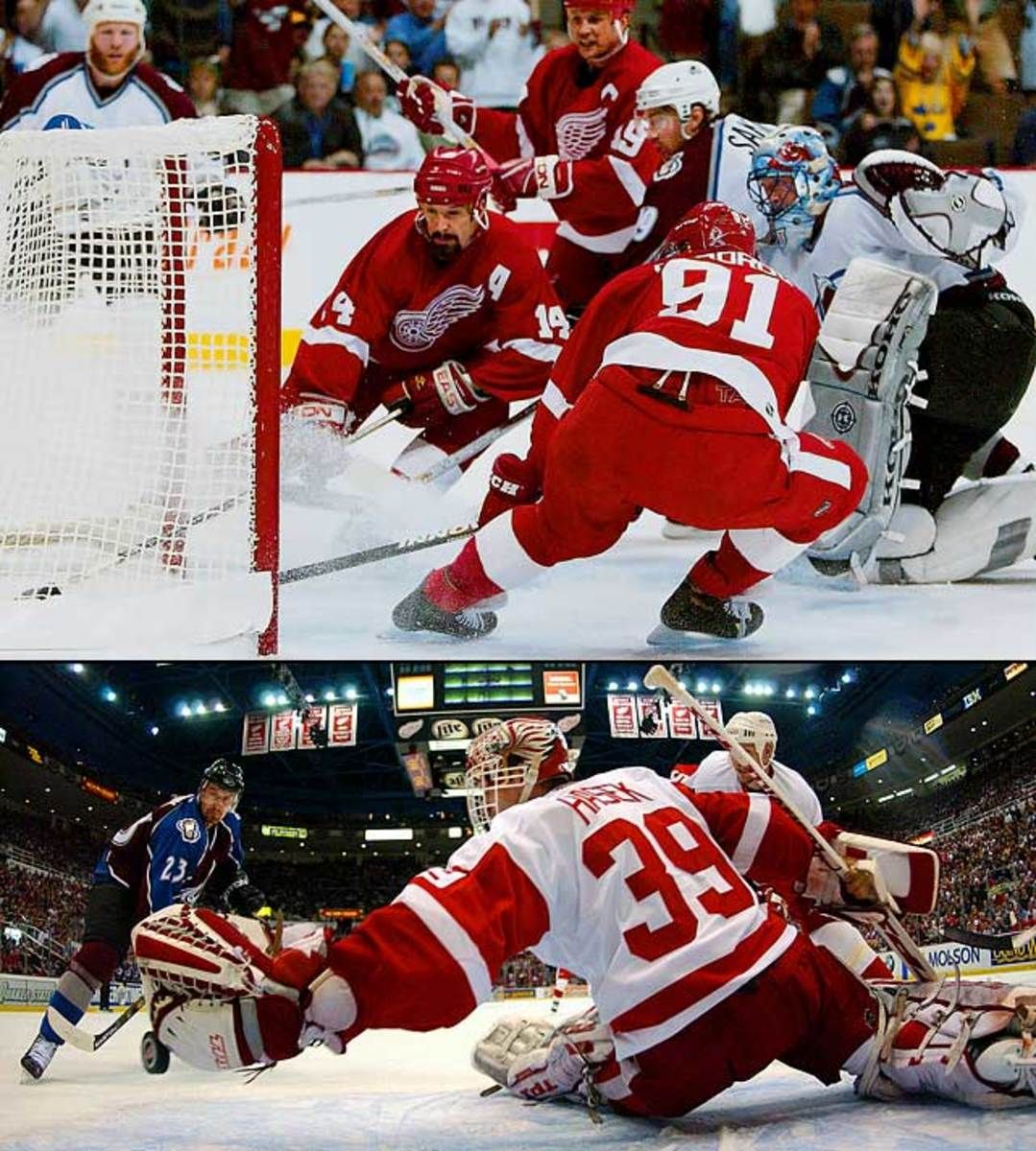Red Wings vs. Avalanche