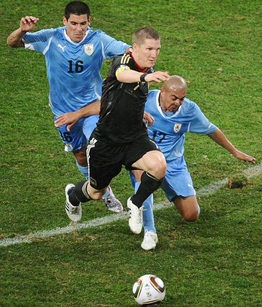 Germany 3, Uruguay 2