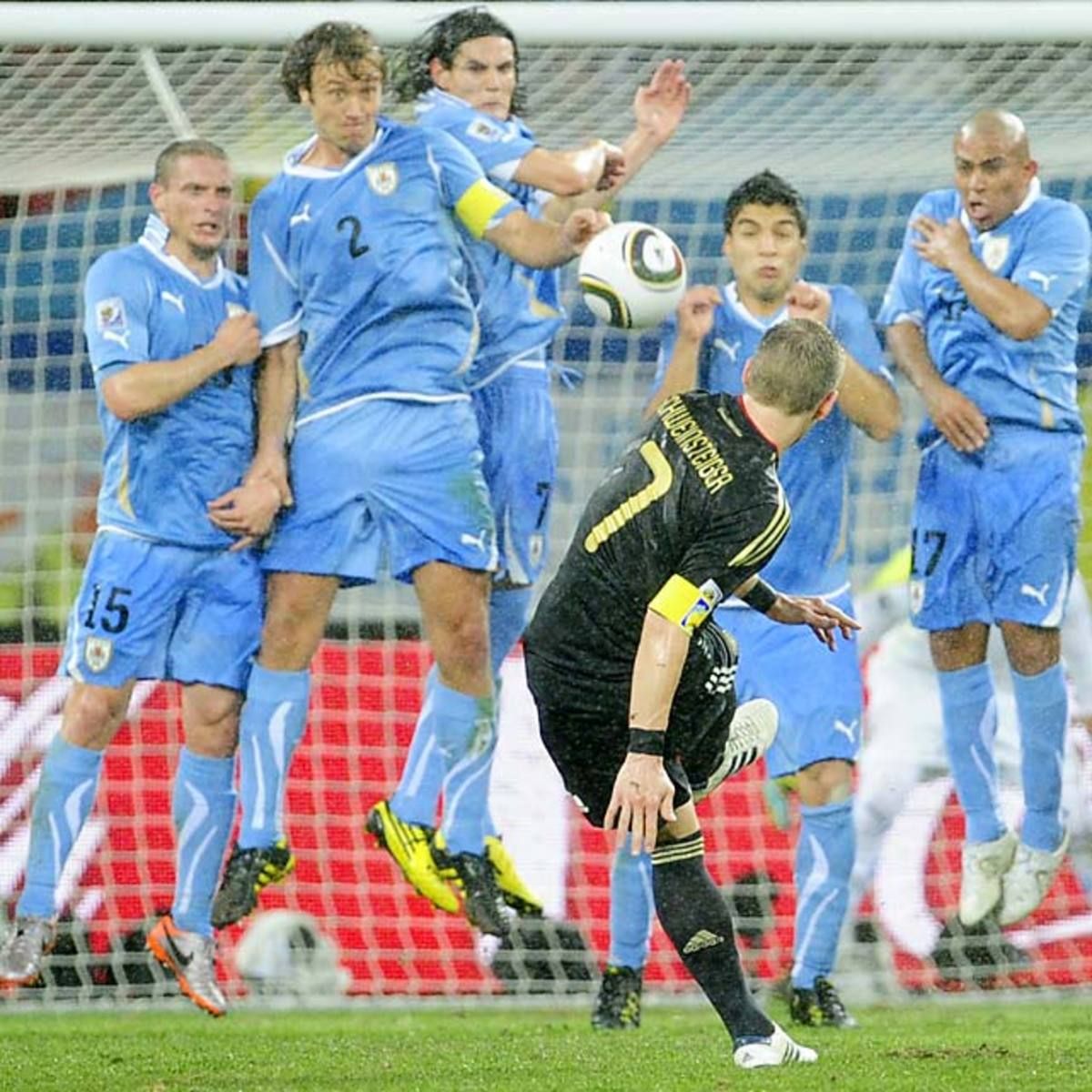 Germany 3, Uruguay 2