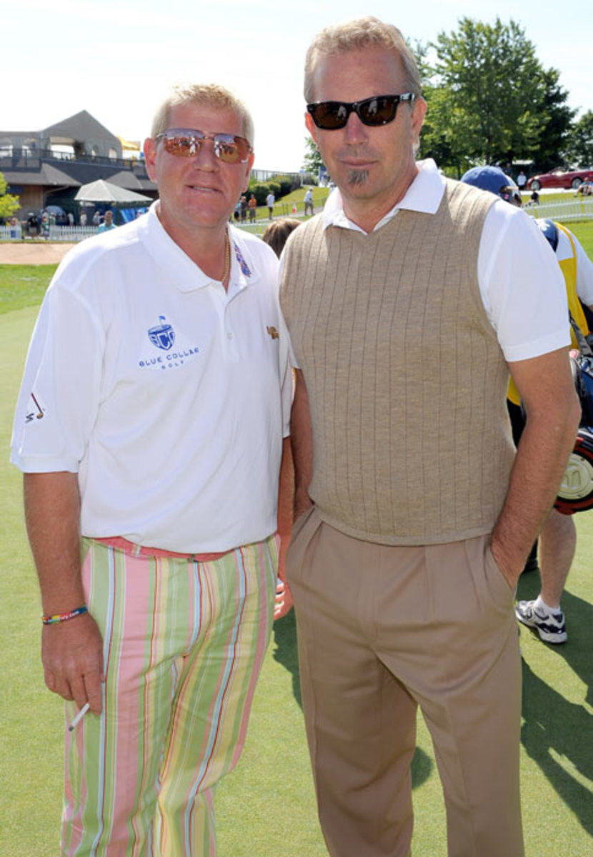 John Daly and Kevin Costner 