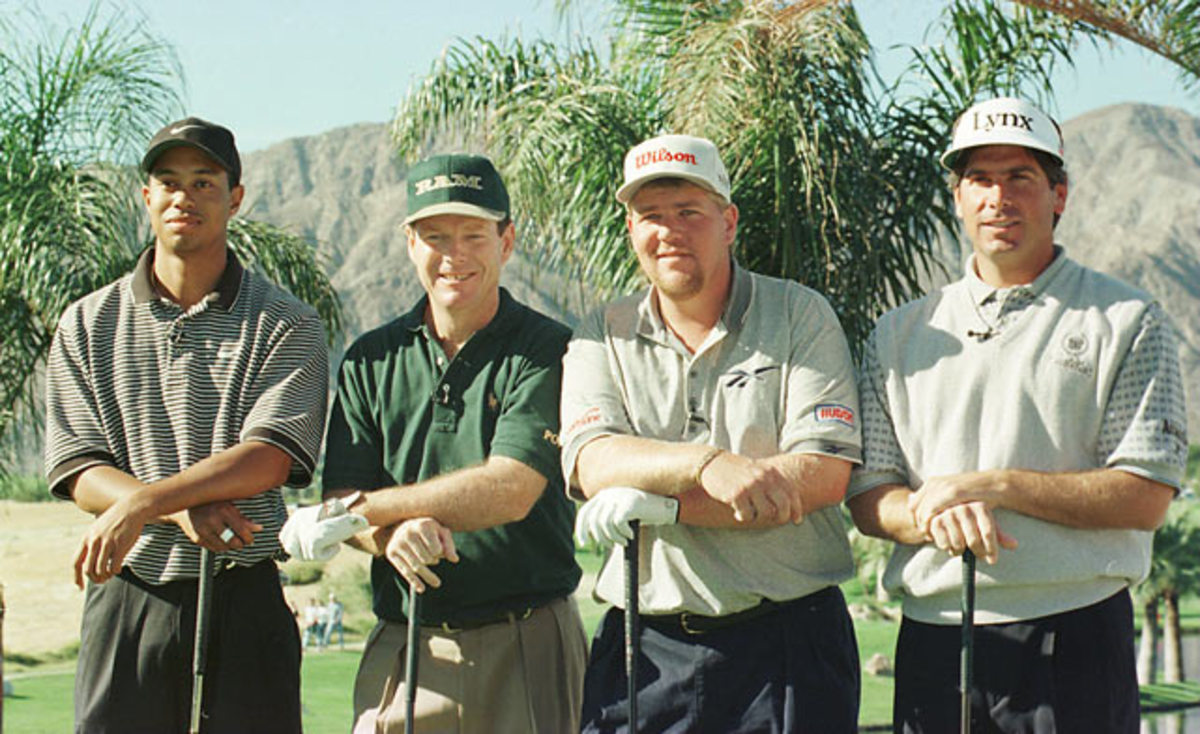 Tiger Woods, Tom Watson, John Daly, Fred Couples 