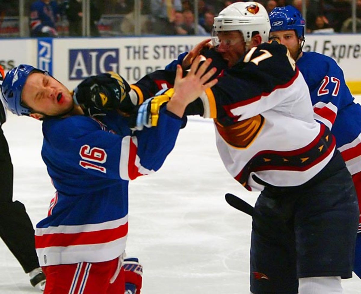 Rangers 7, Thrashers 0