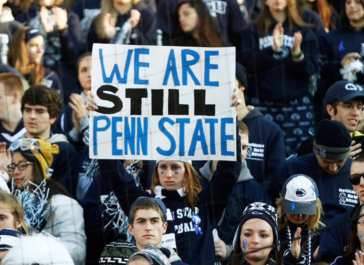 Scene at Nebraska-Penn State