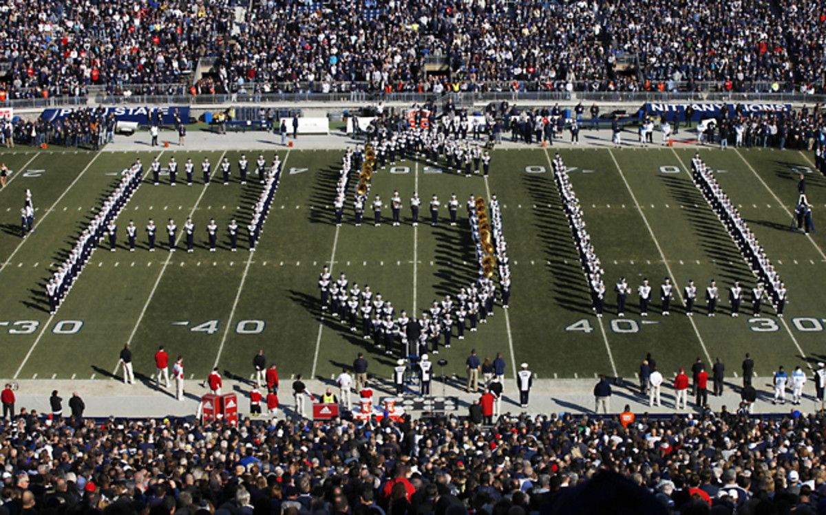 Scene at Nebraska-Penn State