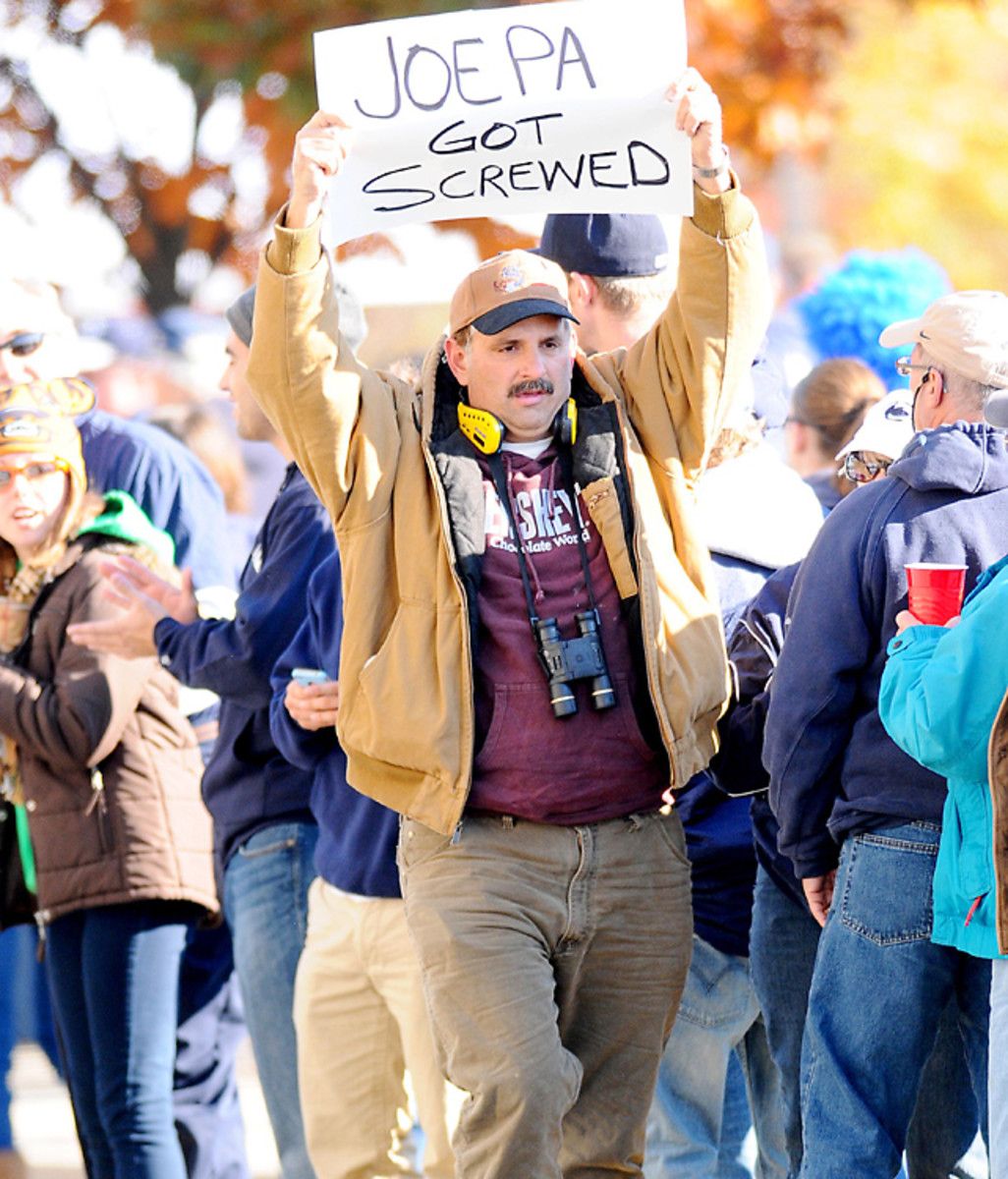 Scene at Nebraska-Penn State