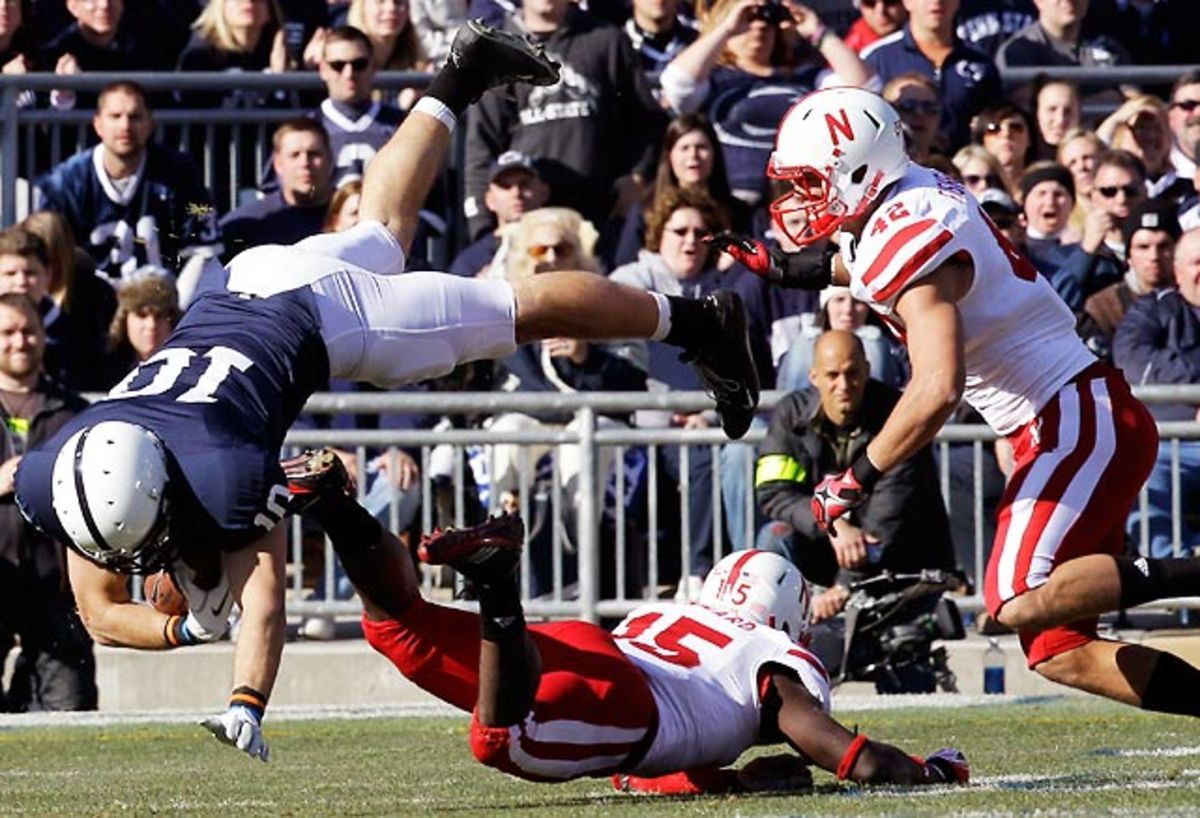 Scene at Nebraska-Penn State
