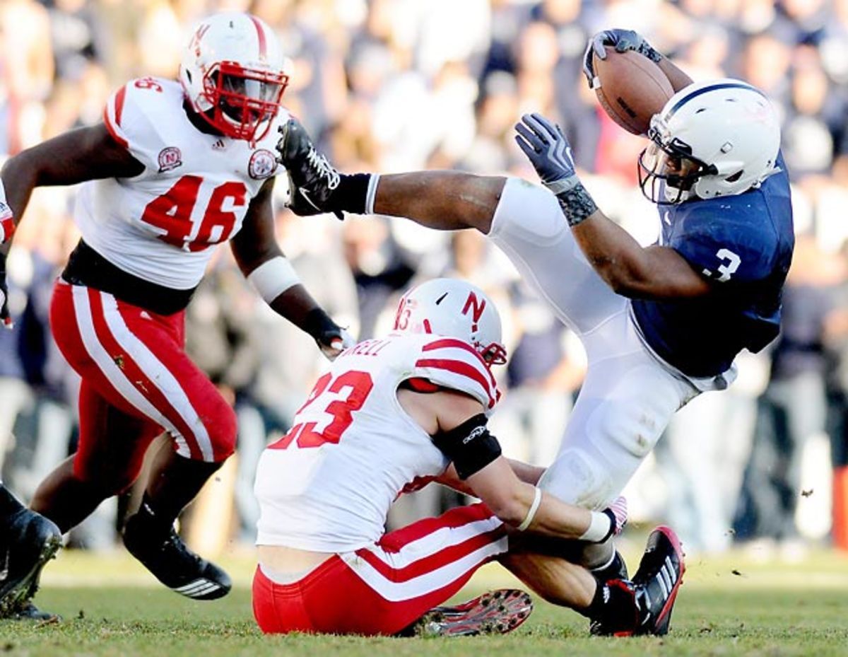 Scene at Nebraska-Penn State