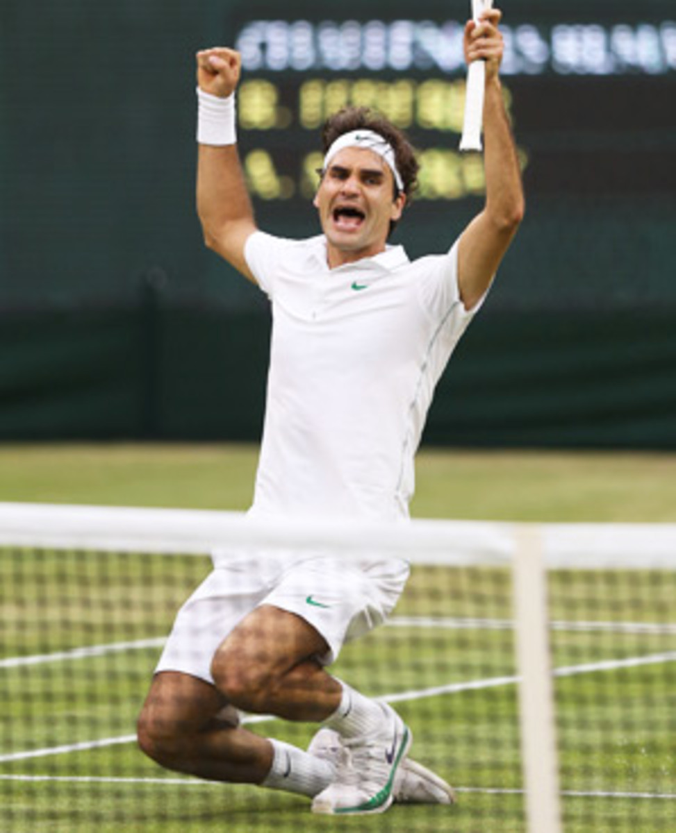 Roger Federer Wimbledon no. 1