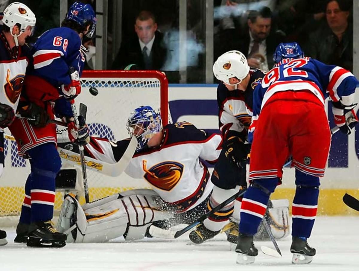 Rangers 7, Thrashers 0