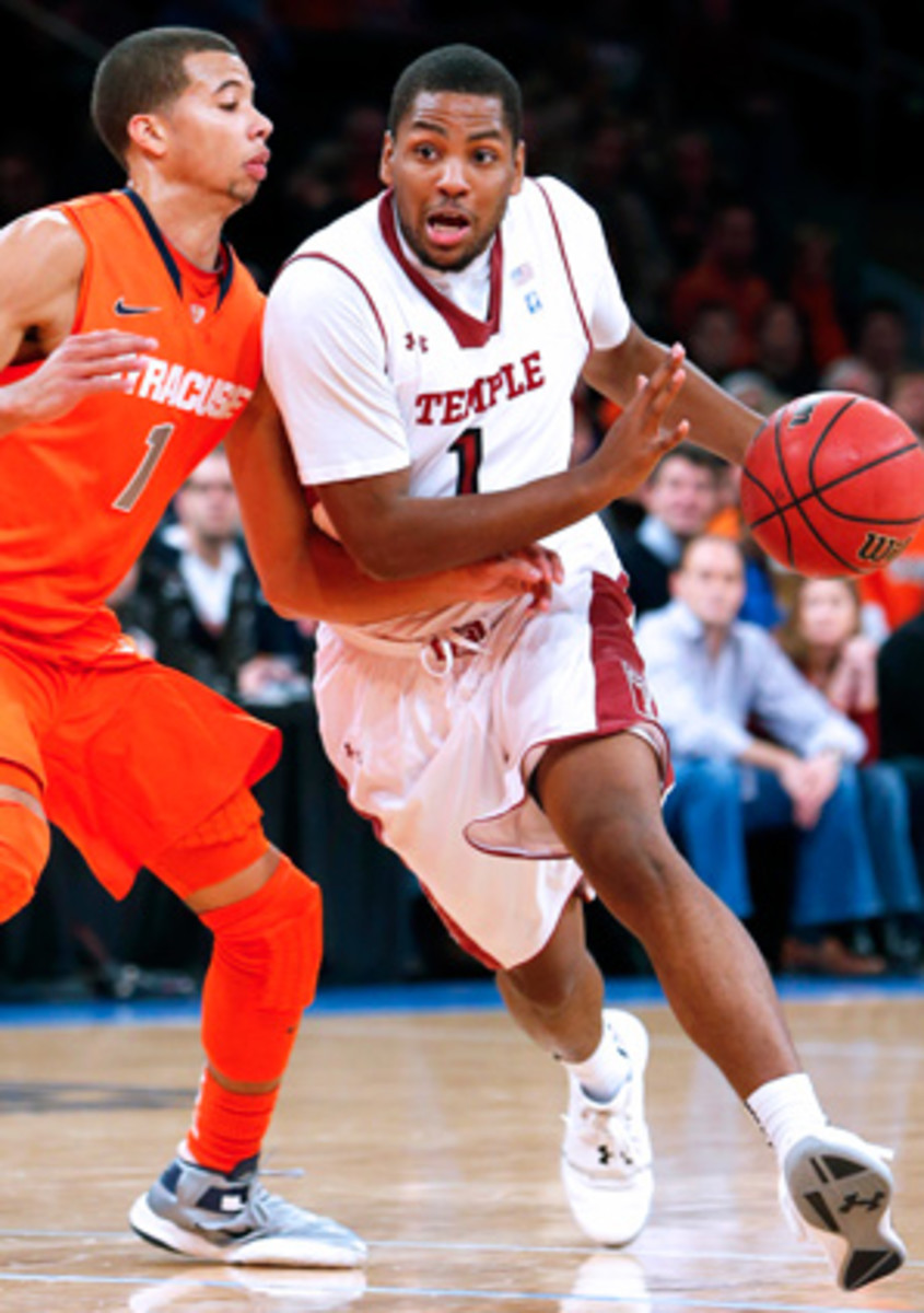 Khalif Wyatt led Temple to an upset of a top 10 team for the fifth straight season.