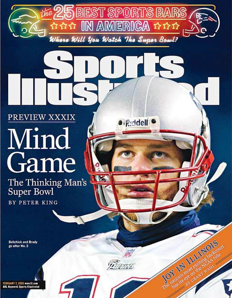 October 18 2004 Tom Brady New England Patriots SPORTS ILLUSTRATED NO LABEL 