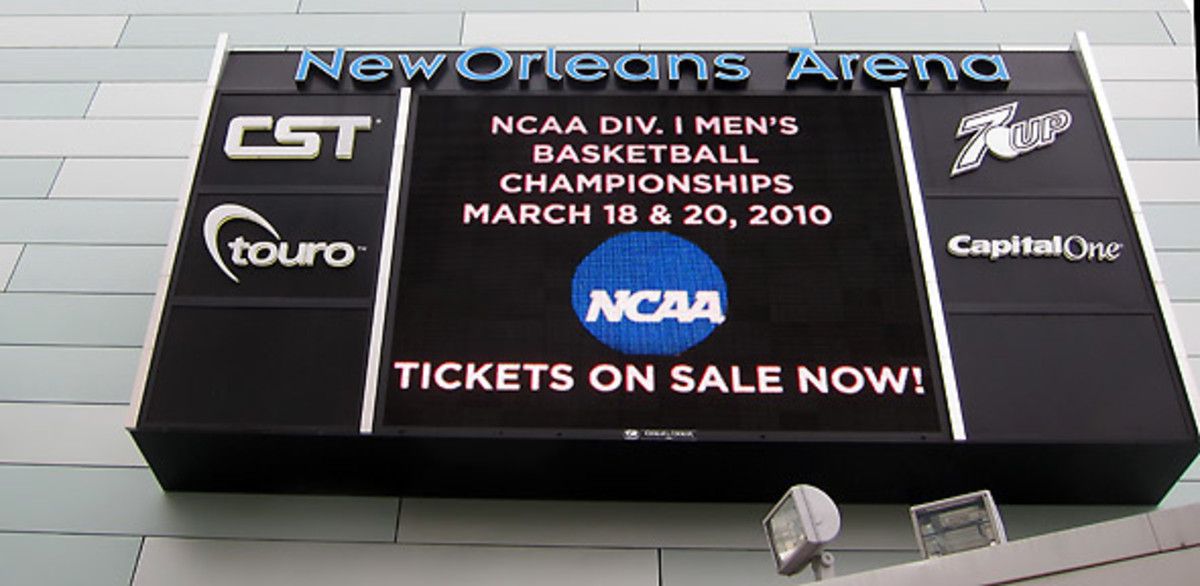 New Orleans Arena Sign