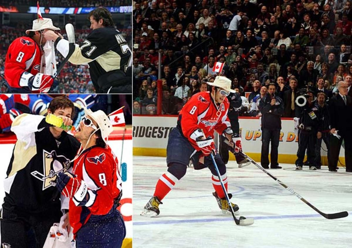 Alex Ovechkin and Evgeni Malkin