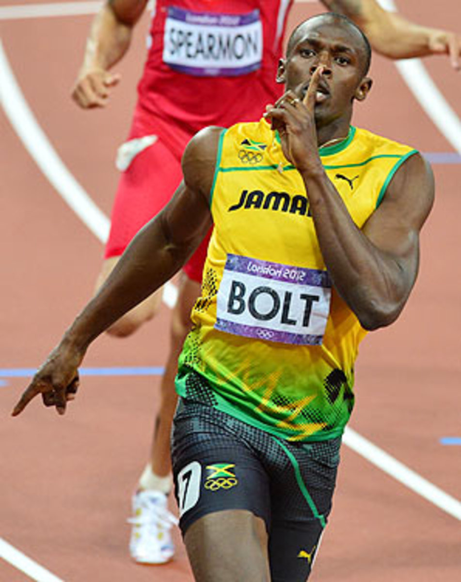 Usain bolt pose hi-res stock photography and images - Alamy