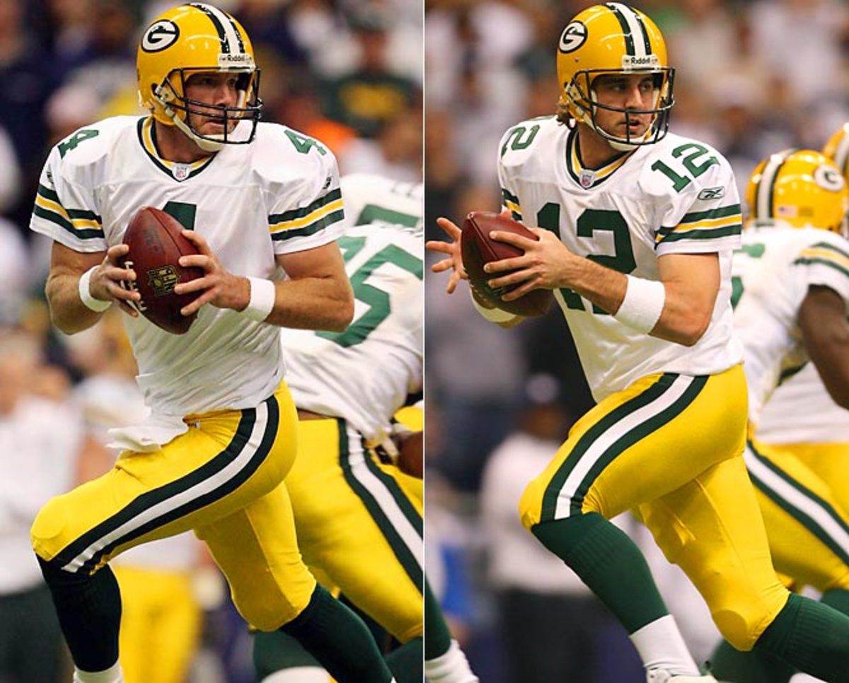 Brett Favre - Aaron Rodgers