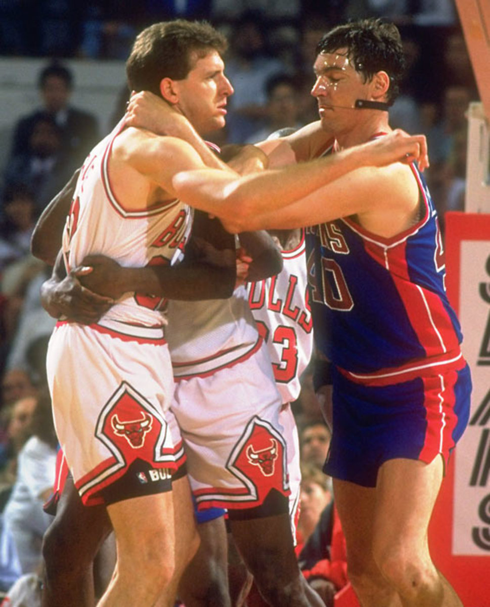 Bill Laimbeer and Will Perdue