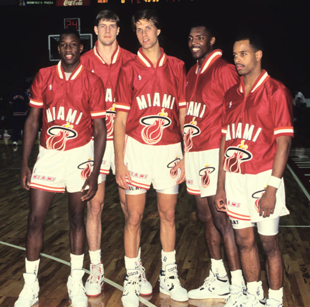 Keith Askins, Alan Ogg, Alec Kessler, Willie Burton and Bimbo Coles