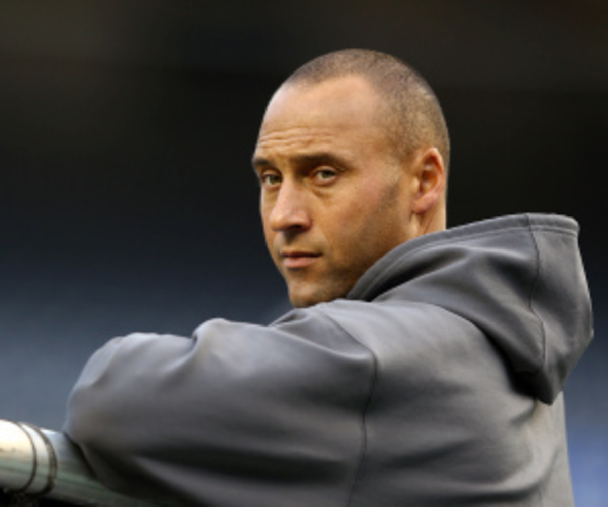 Derek Jeter called the mother of a woman killed at Sandy Hook Elementary School on the day of her funeral. (Al Bello/Getty Images)