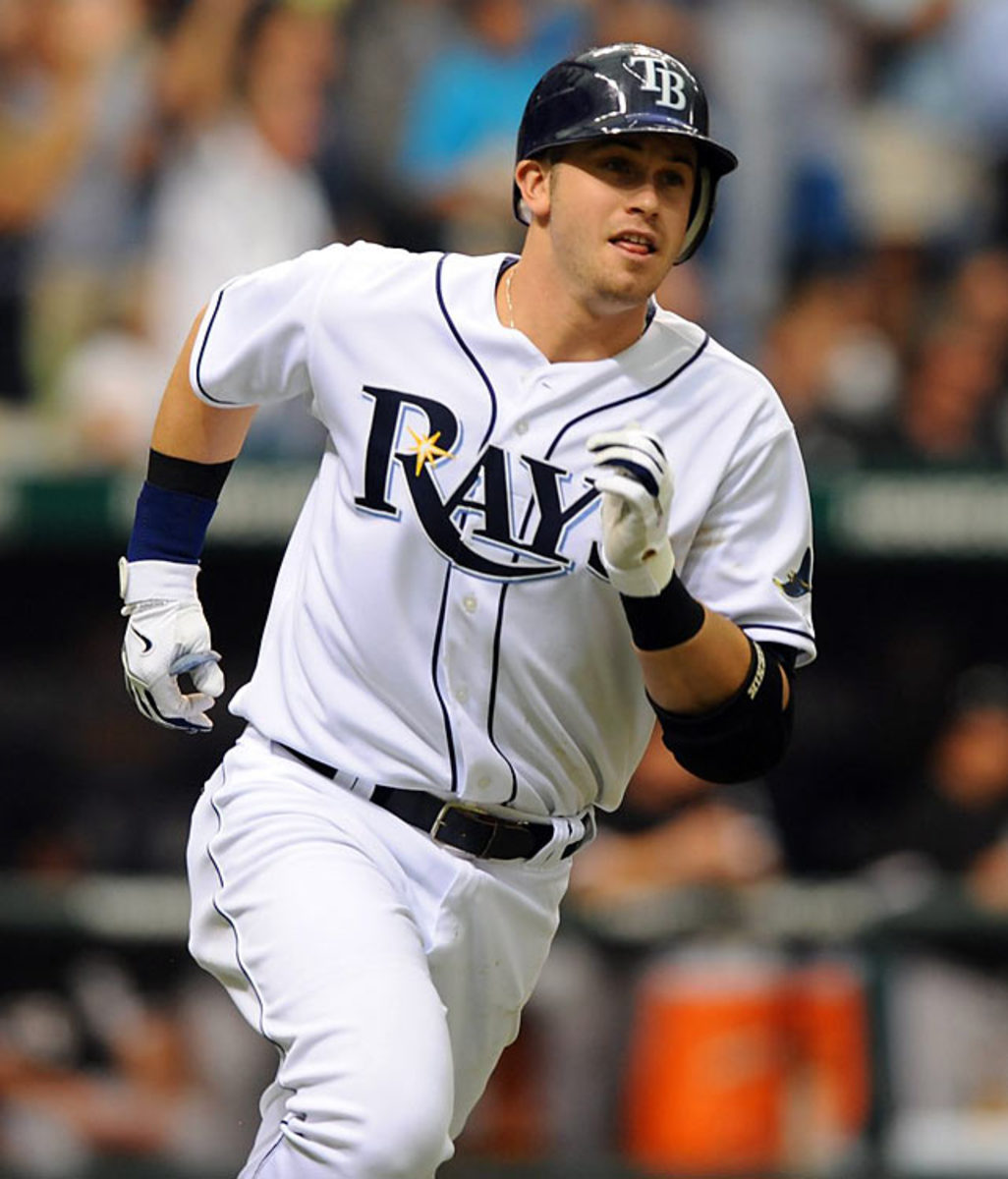 Evan Longoria, April 12, 2008