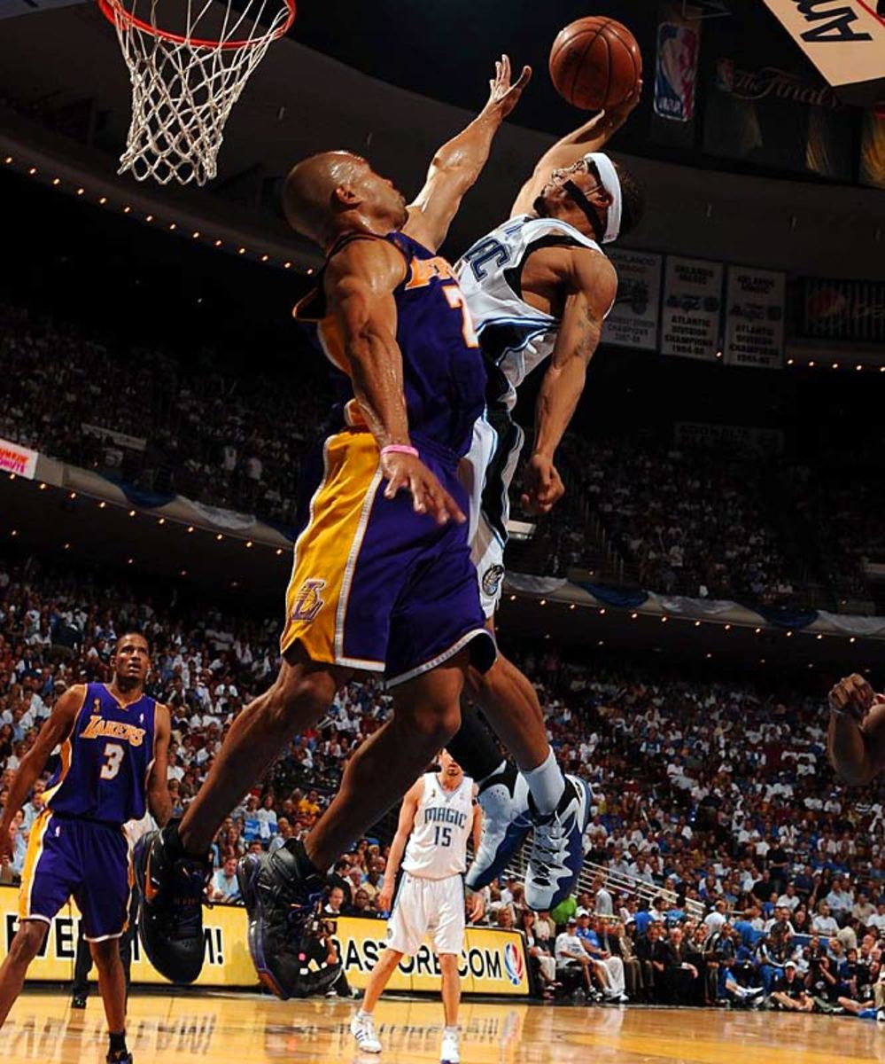 Courtney Lee and Derek Fisher