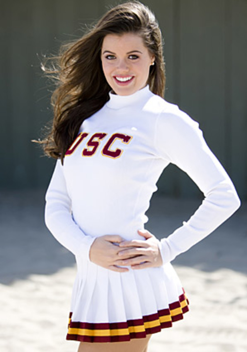 Cheerleader Of The Week Lindsey Usc Sports Illustrated 