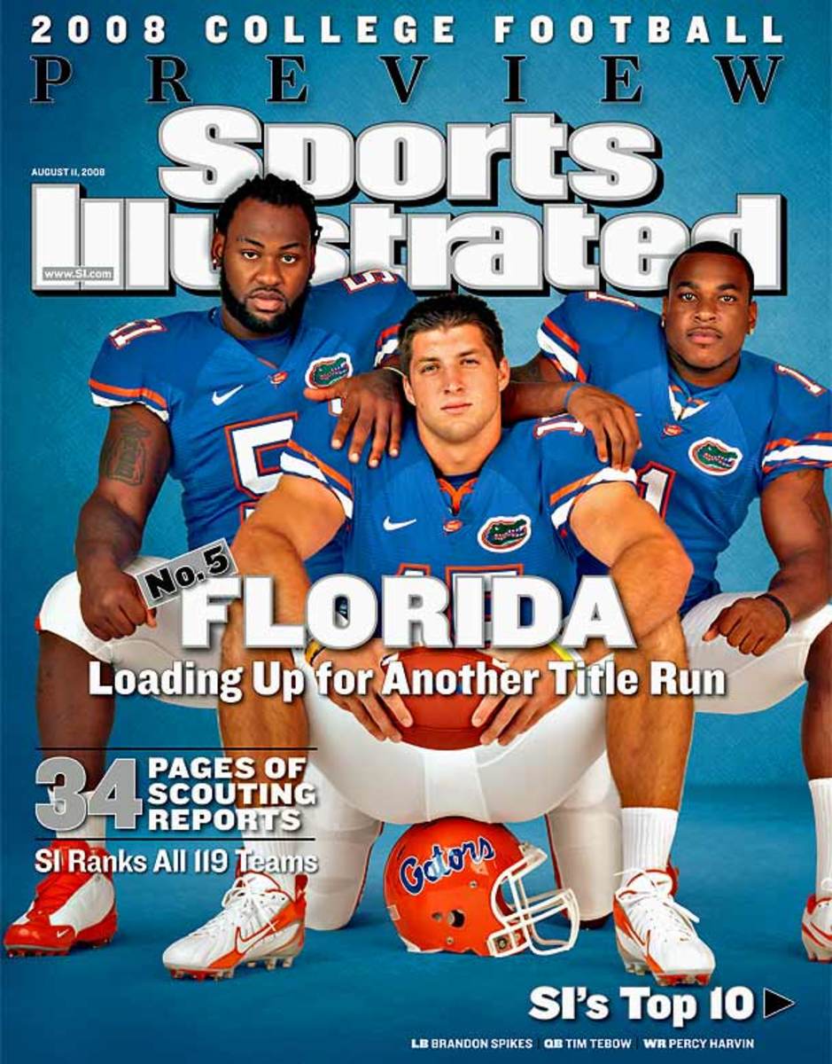 Brandon Spikes, Tim Tebow, Percy Harvin