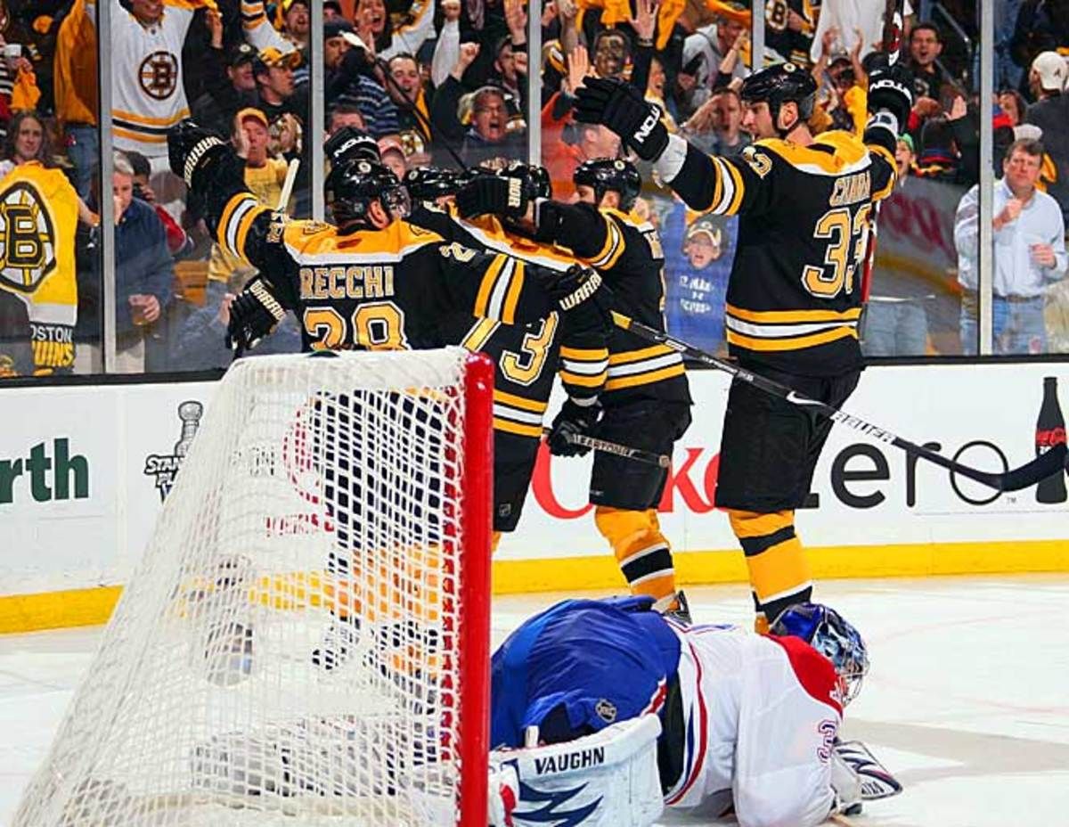 Bruins celebrate
