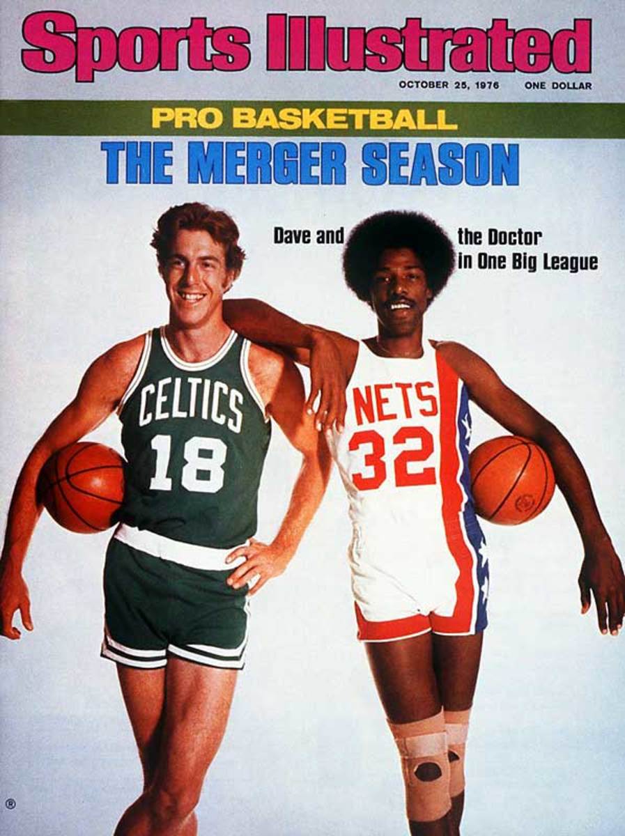 Dave Cowens and Julius Erving