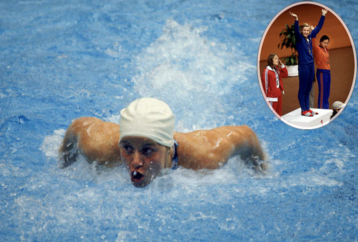 1976 East Germany Women's Olympic Swimming Team