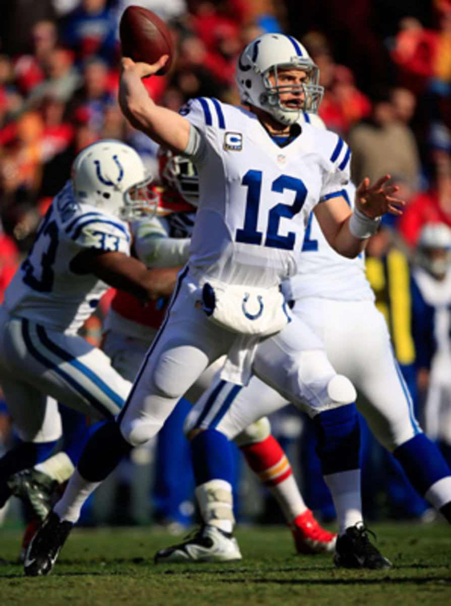 Andrew Luck needed only 74 yards to break Cam Newton's record.