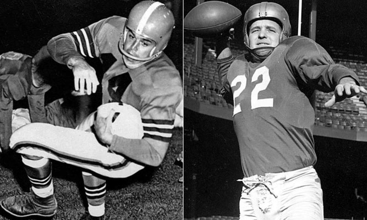 Otto Graham vs. Bobby Layne
