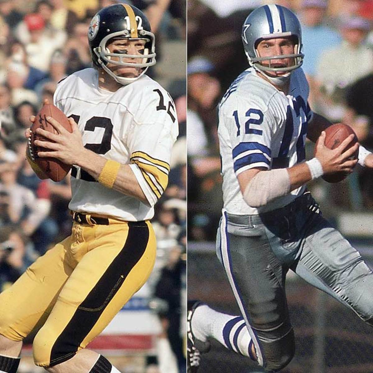 Terry Bradshaw vs. Roger Staubach