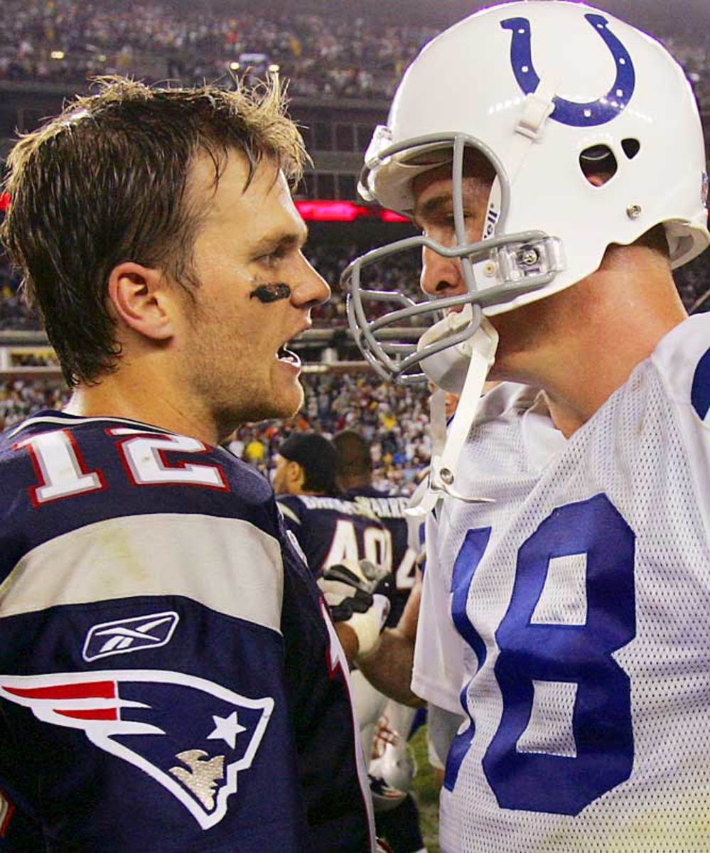Tom Brady vs. Peyton Manning 