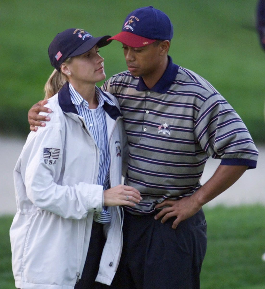 Tiger Woods and Joanna Jagoda