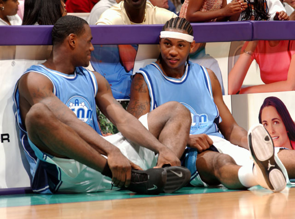Throwback Thursday: LeBron James and Carmelo Anthony Square off in