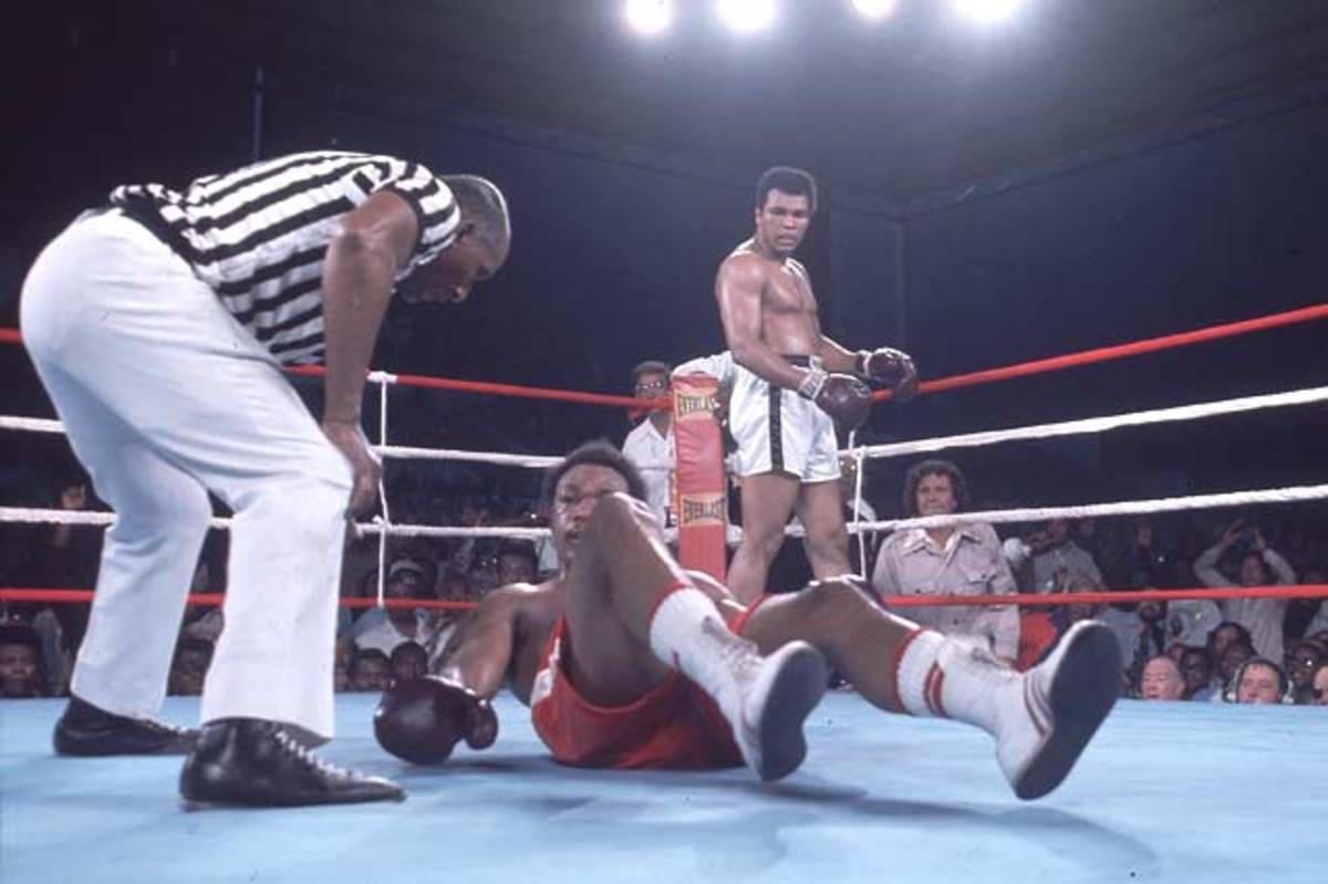 Muhammad Ali and George Foreman