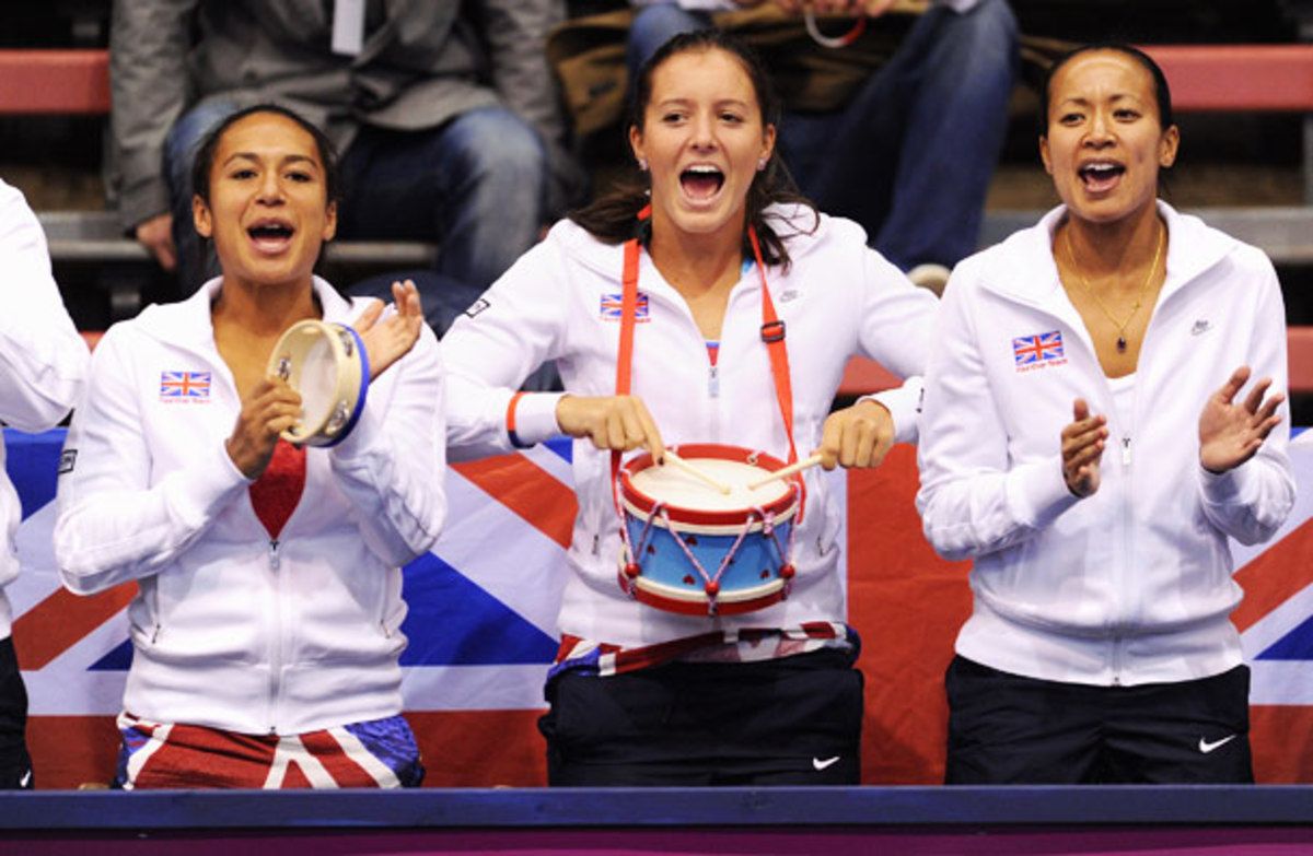 Heather Watson, Laura Robson, Anne Keothavong