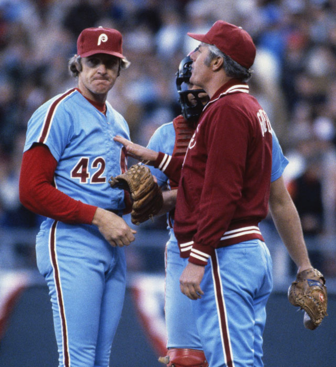 Ron Reed and Dallas Green