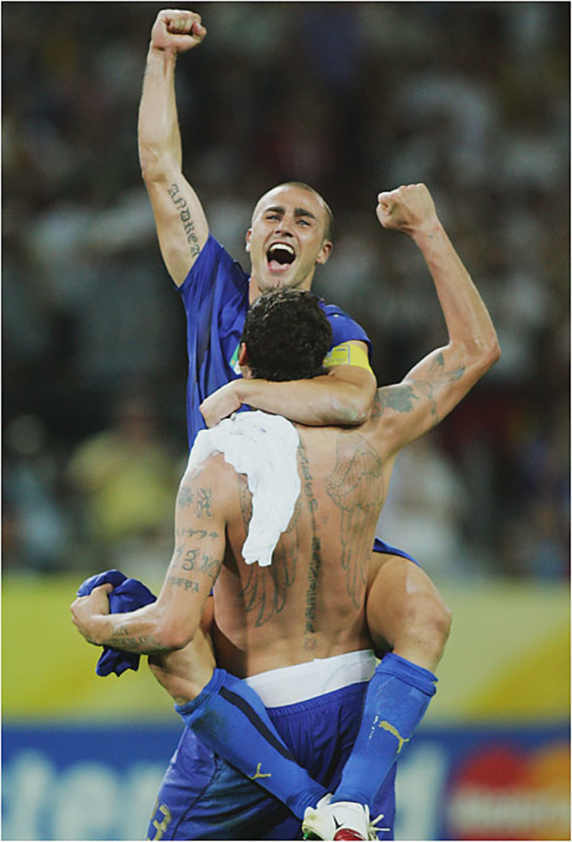 Fabio Cannavaro (top) Marco Materazzi
