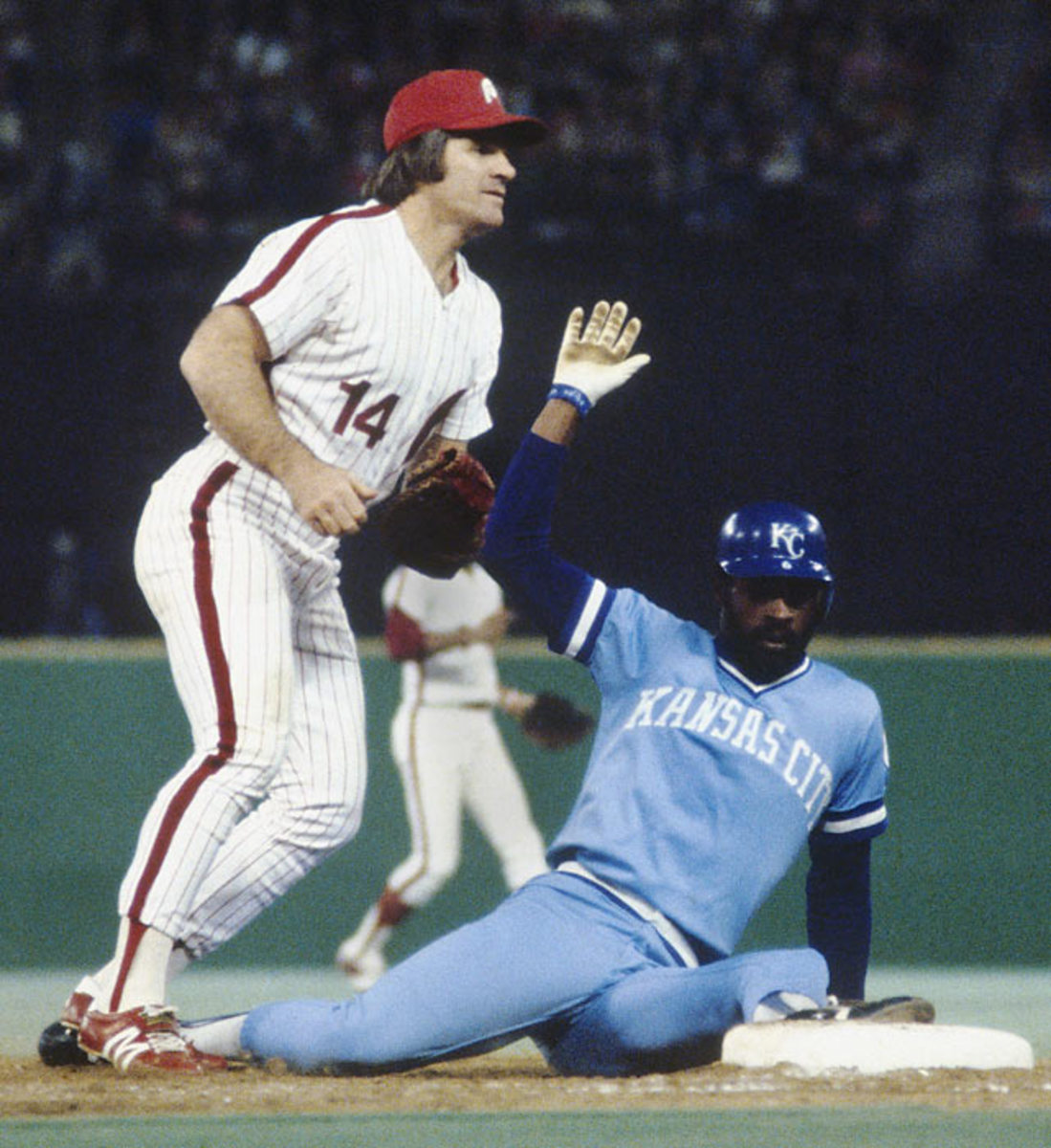 Pete Rose and Willie Wilson