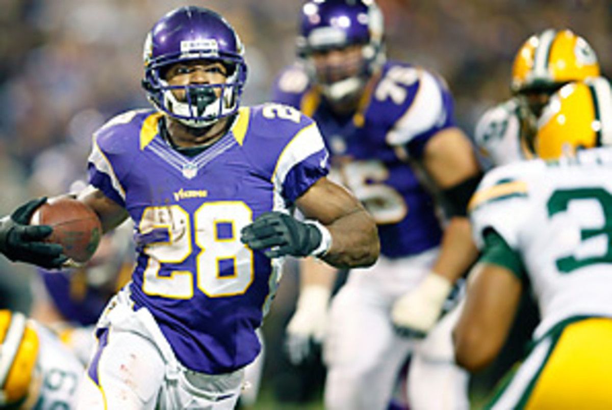 Coming off an ACL tear, Adrian Peterson rushed for 2,097 yards during an MVP-caliber season.