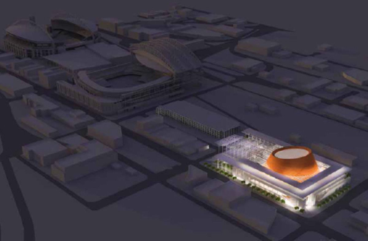 Aerial view (360 Architecture)