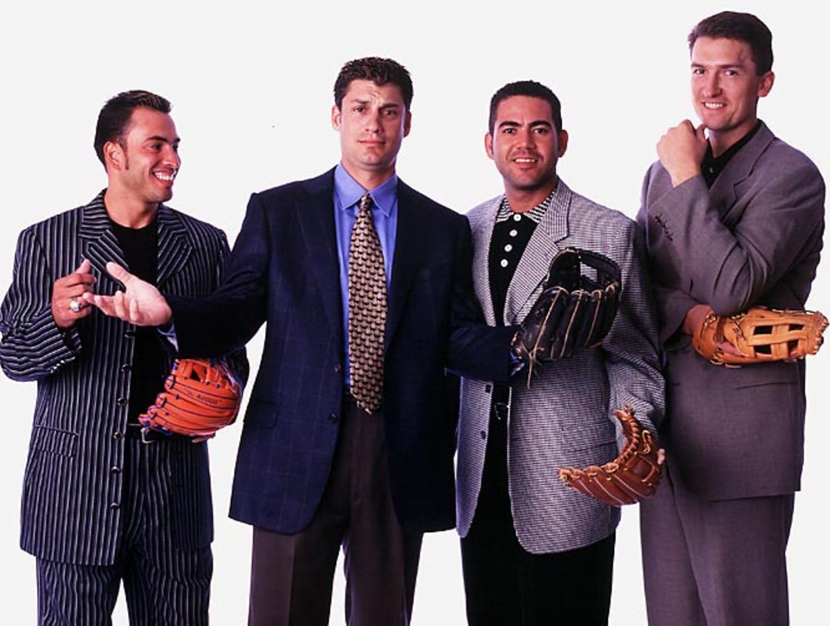 Rey Ordonez, Robin Ventura, Edgardo Alfonzo and John Olerud