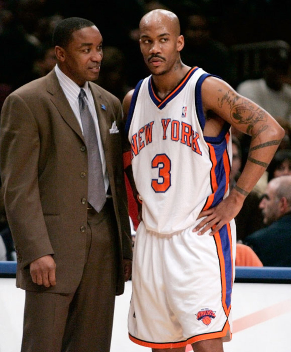 Isiah Thomas and Stephon Marbury