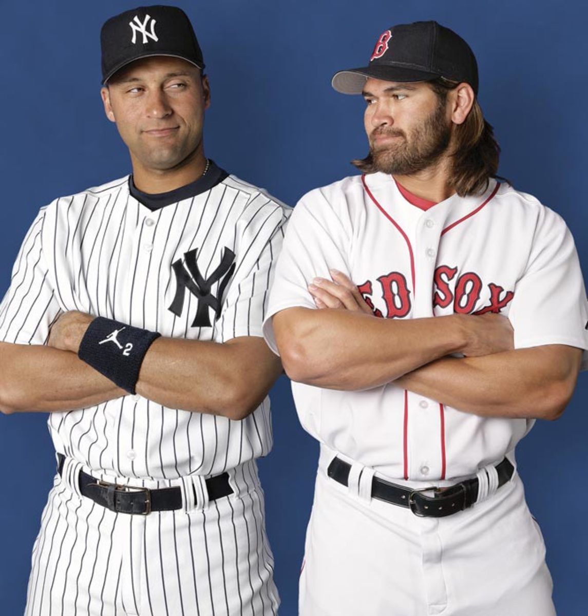 Derek Jeter and Johnny Damon